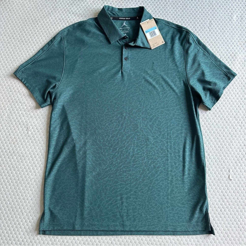 Green Jordan Golf Polo